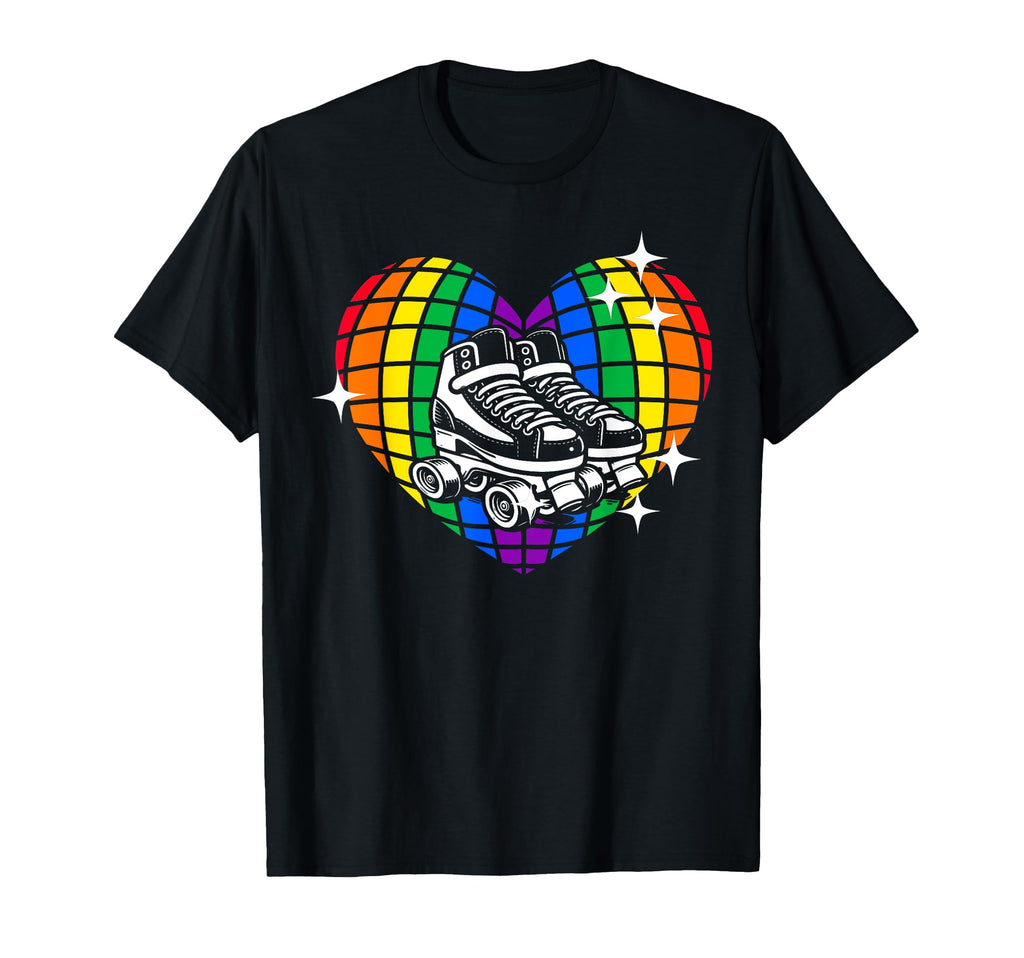 Roller Skating Skate 1970S Disco T-Shirt - Casual Everyday Wear for Adults - T-Shirt, Sweatshirt, Hoodie