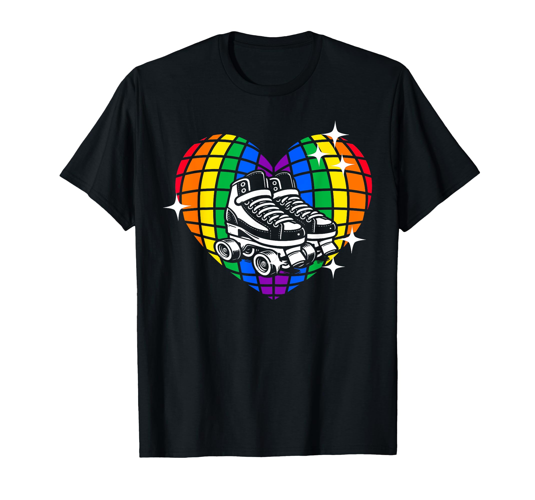Roller Skating Skate 1970S Disco T-Shirt - Casual Everyday Wear for Adults - T-Shirt, Sweatshirt, Hoodie
