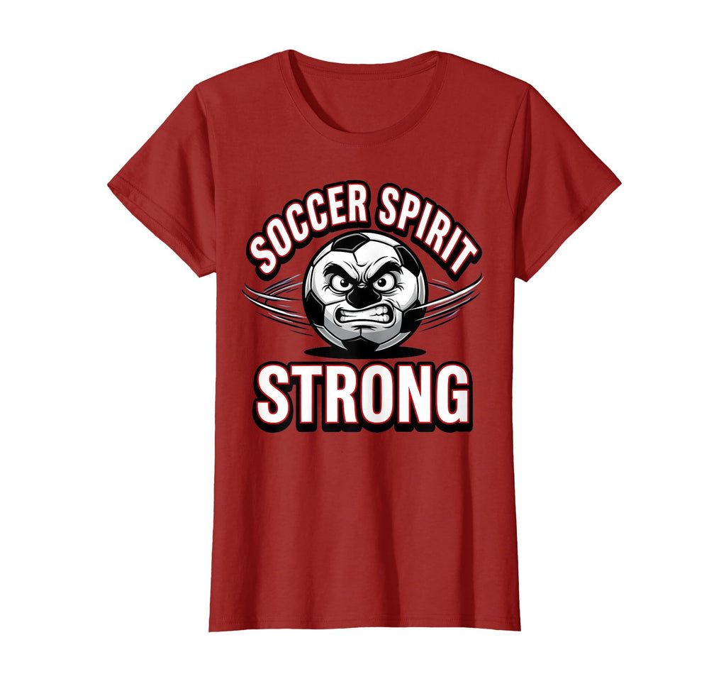 Soccer Spirit Strong T-Shirt - Minimalist Print Unisex - T-Shirt, Sweatshirt, Hoodie