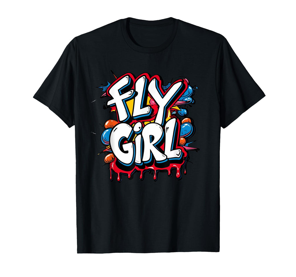Fly 80S 90S Old School Hip Hop Graffiti T-Shirt - Minimalist Print Unisex - T-Shirt, Sweatshirt, Hoodie