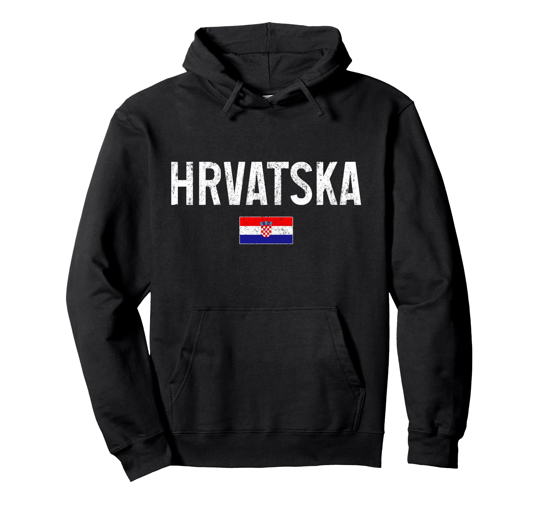 Hrvatska Croatia Pride Croatian Flag Hoodie - Aesthetic Graphic Unisex - T-Shirt, Sweatshirt, Hoodie