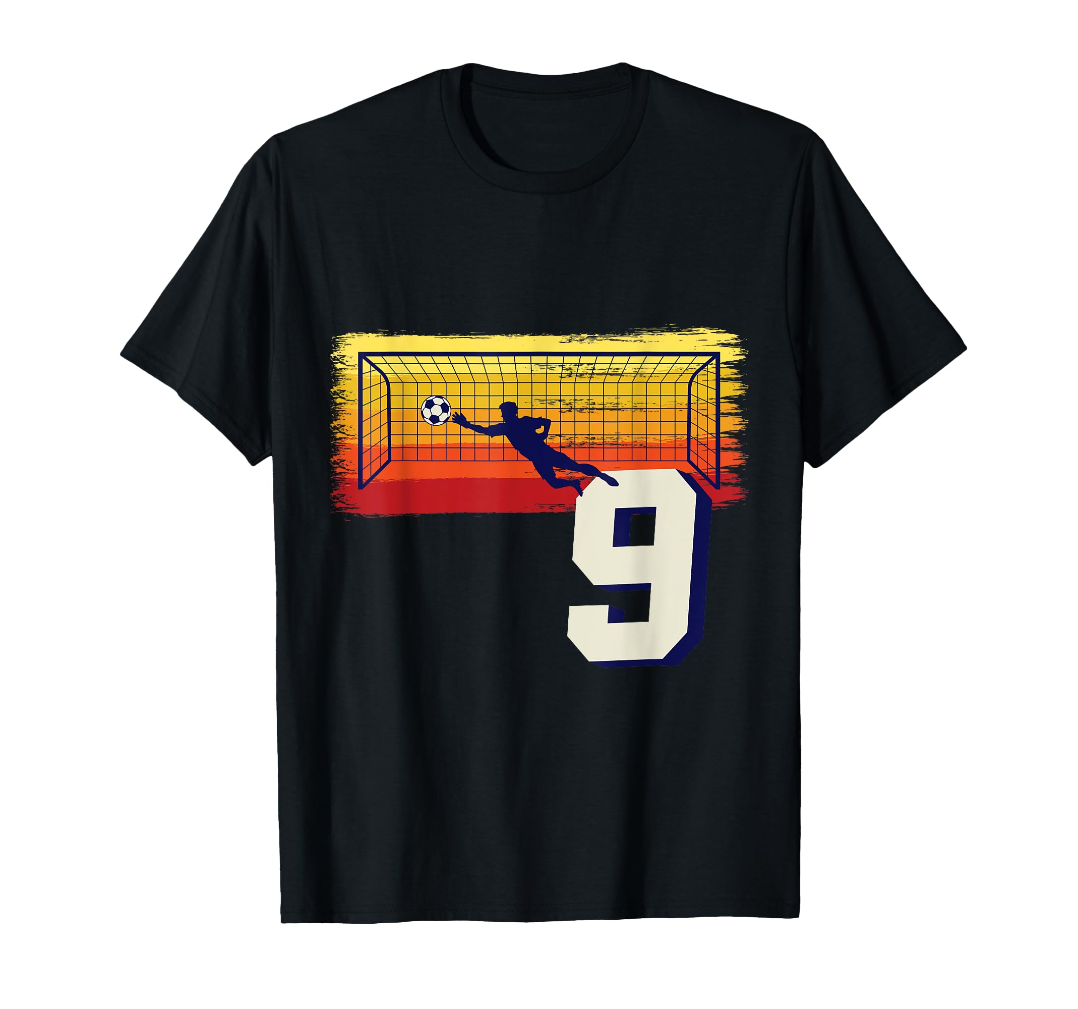Football Goalkeeper 9Th Birthday Keeper T-Shirt - Novelty Apparel Men Women - T-Shirt, Sweatshirt, Hoodie