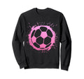Soccer Player Ball Sports Sweatshirt - Trendy Graphic Unisex - T-Shirt, Sweatshirt, Hoodie
