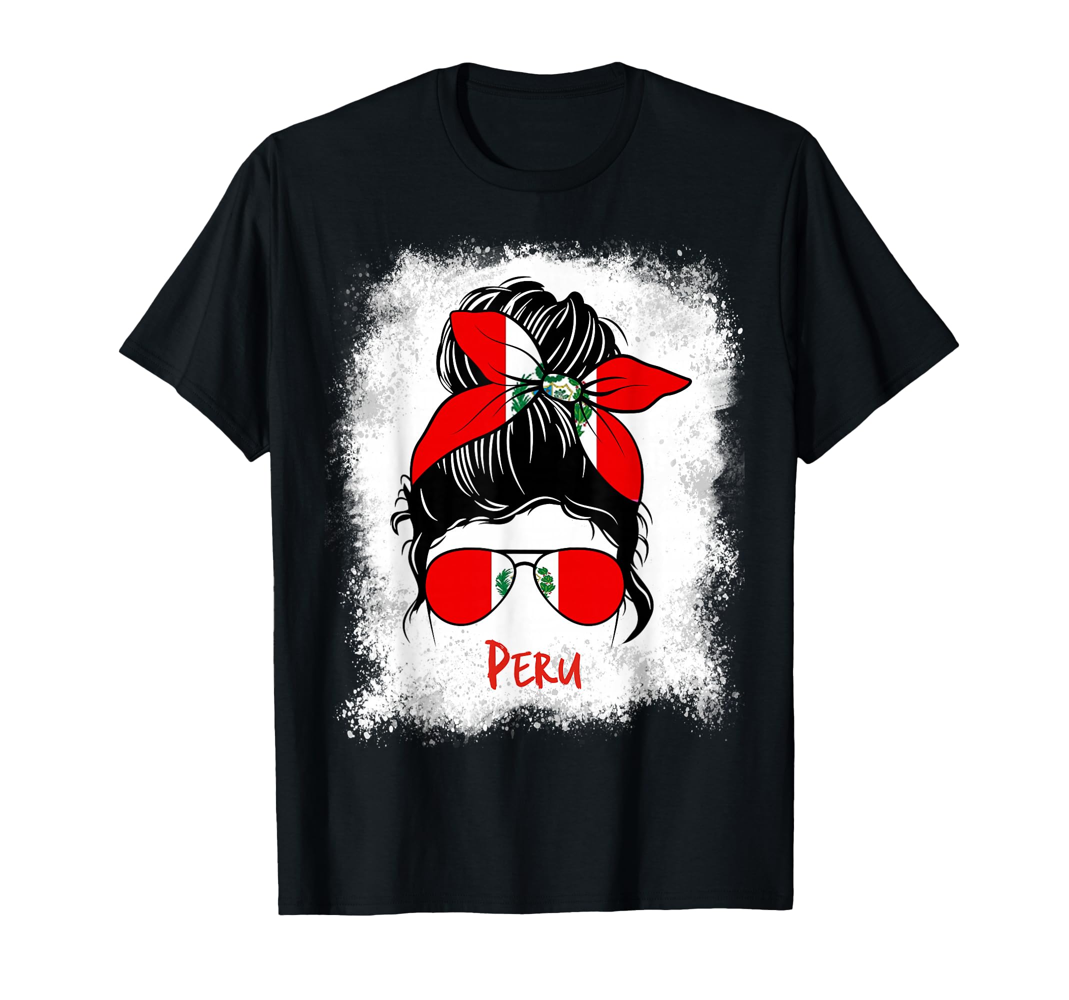 Peru Bleached Peruvian Peruana T-Shirt - Aesthetic Graphic Unisex - T-Shirt, Sweatshirt, Hoodie