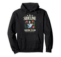 Sideline Social Club Floral Soccer Mom Hoodie - Graphic Print Men Women - T-Shirt, Sweatshirt, Hoodie