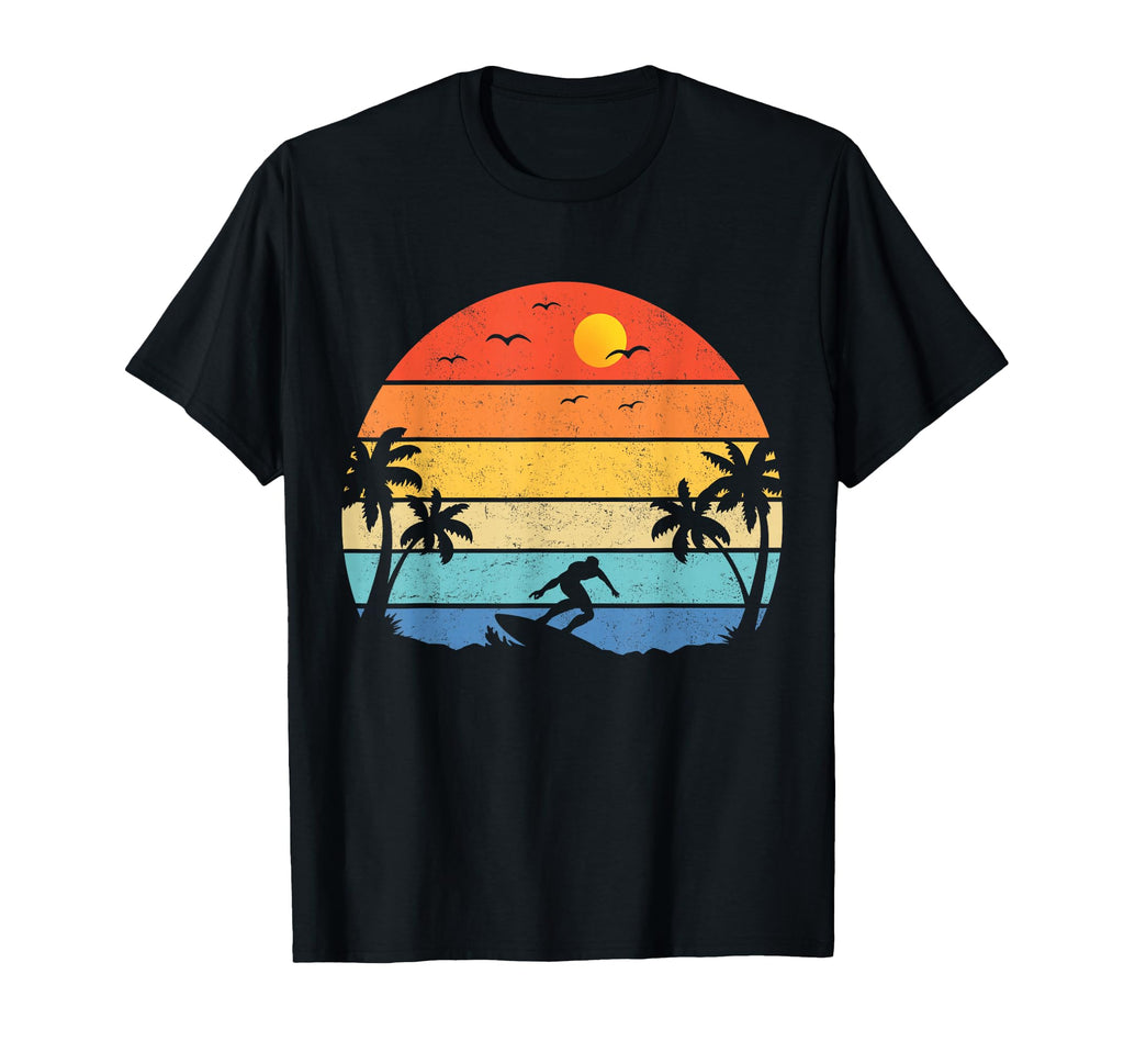 Surfer Surfing Beach Surf T-Shirt - Aesthetic Graphic for Adults - T-Shirt, Sweatshirt, Hoodie