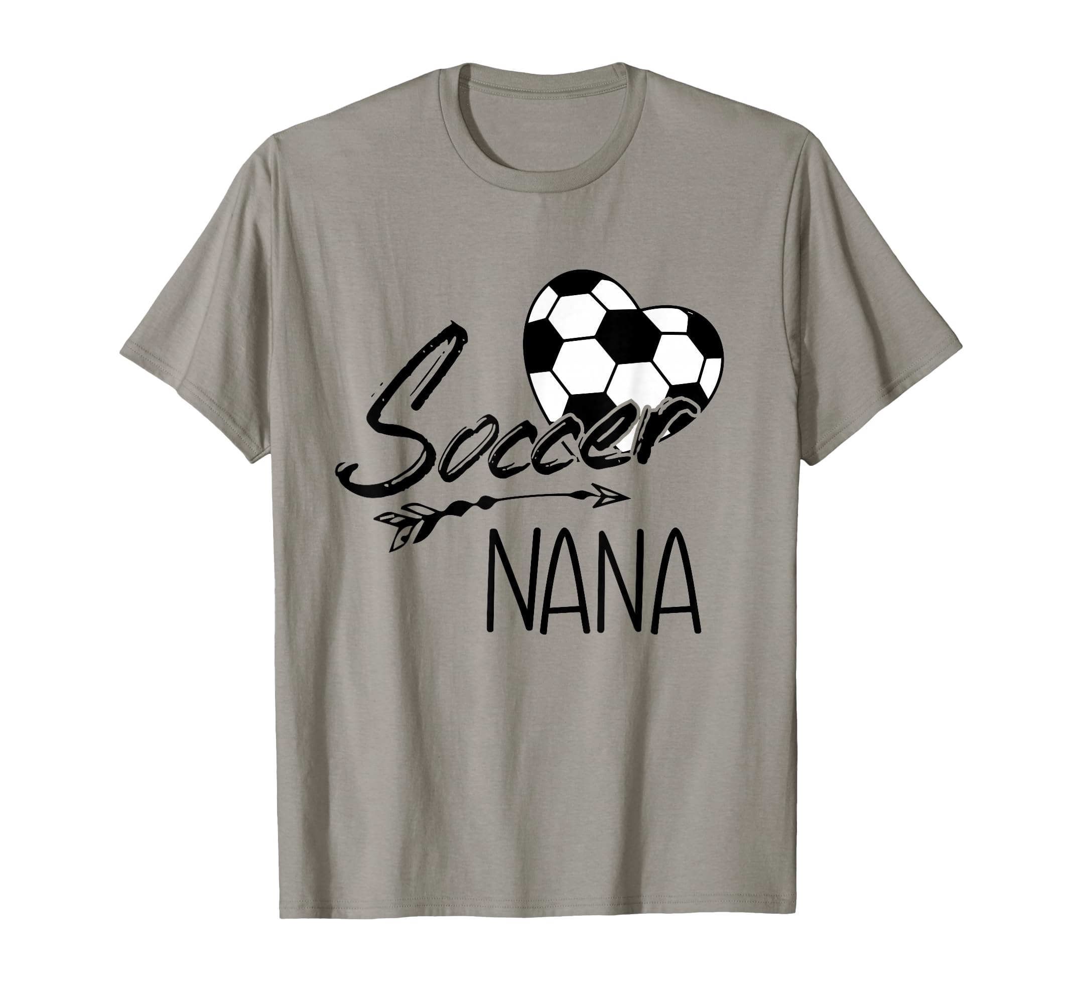 Soccer Nana Womens Grandma Gift T-Shirt - Graphic Print Unisex - T-Shirt, Sweatshirt, Hoodie