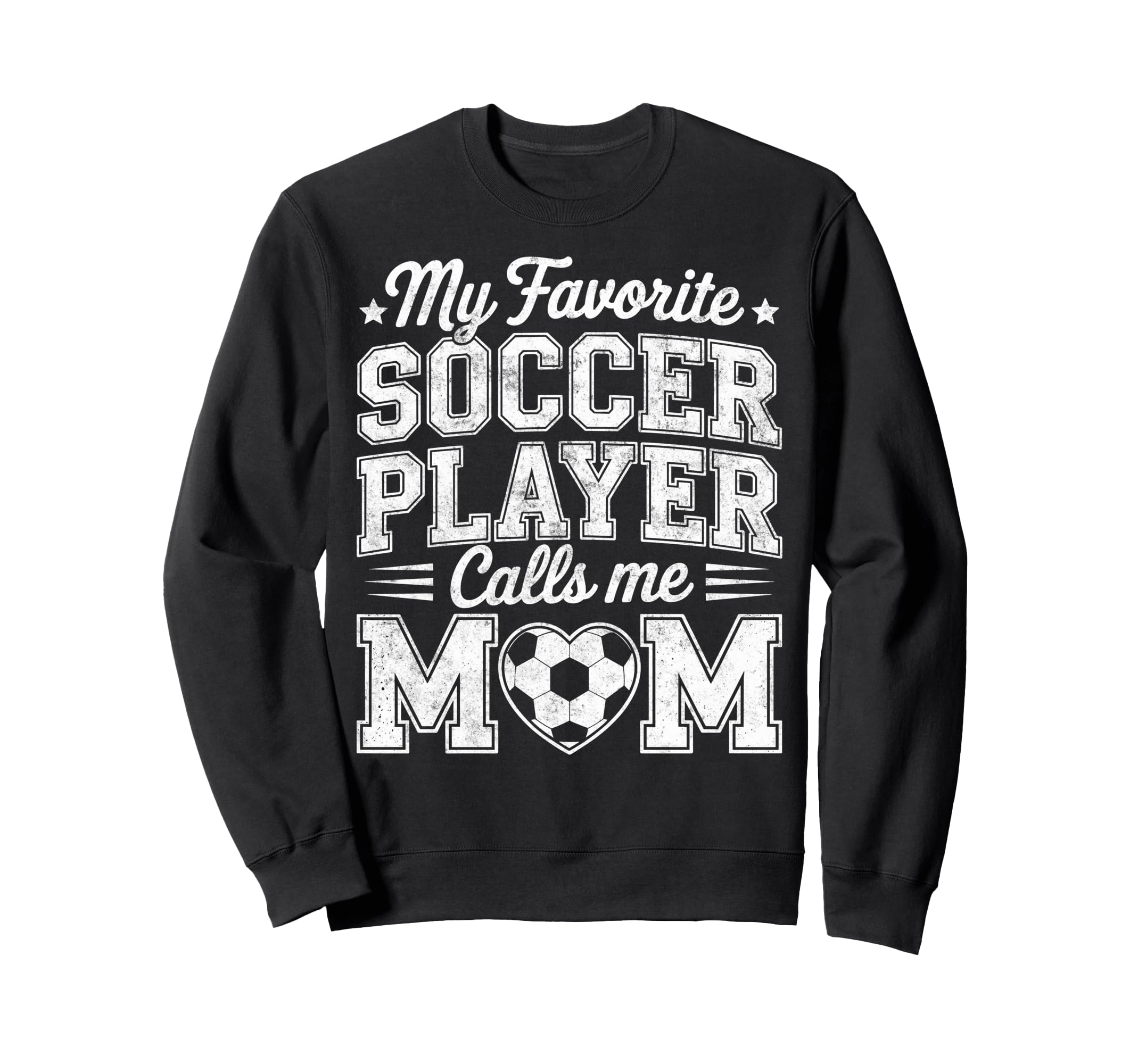 My Favorite Soccer Player Calls Me Sweatshirt - Minimalist Print Unisex - T-Shirt, Sweatshirt, Hoodie