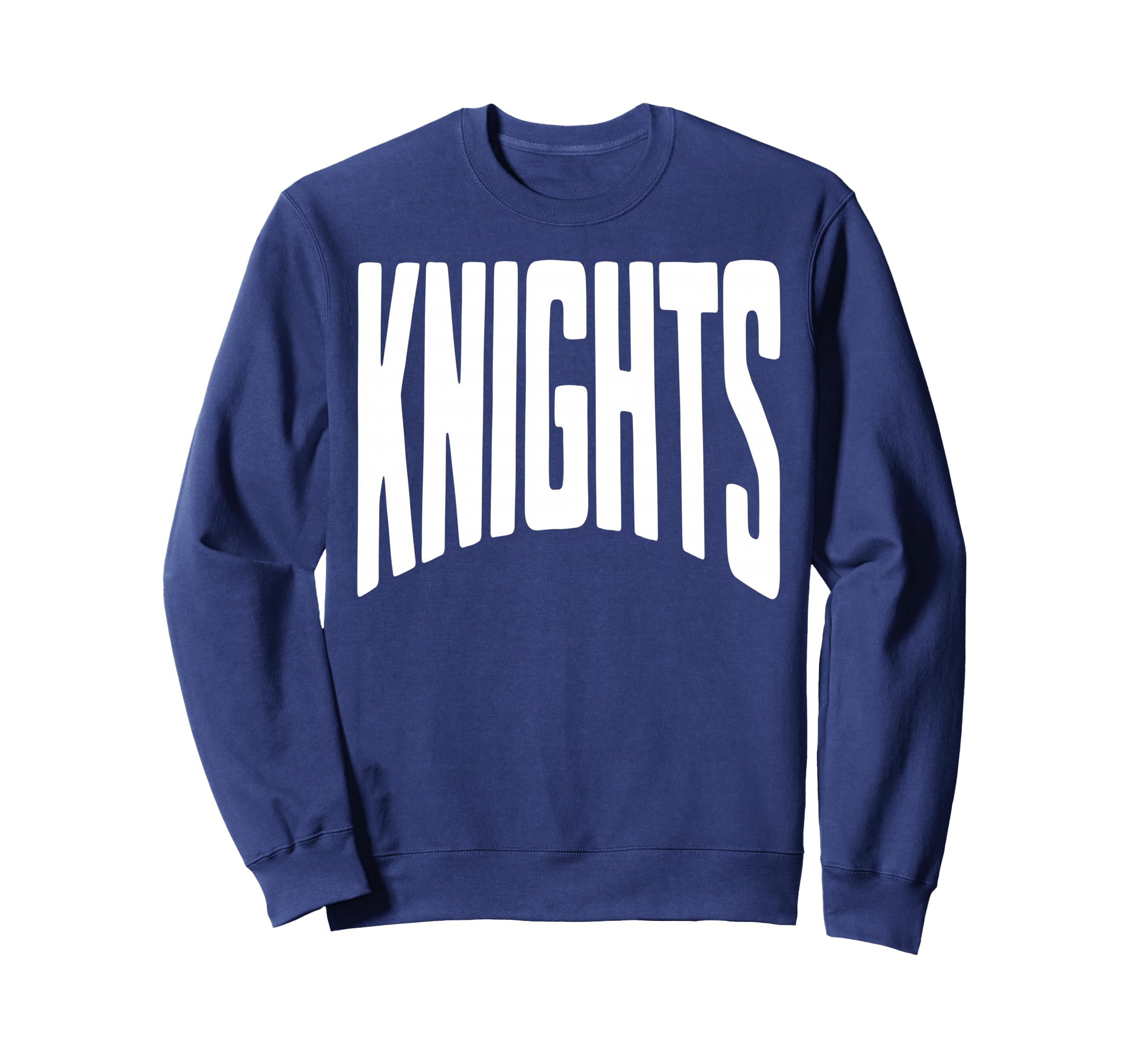 Knights Team Mascot School Spirit Sweatshirt - Minimalist Print for Adults - T-Shirt, Sweatshirt, Hoodie
