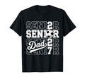 Proud Dad 2027 Senior Graduate Soccer T-Shirt - Trendy Graphic Men Women - T-Shirt, Sweatshirt, Hoodie