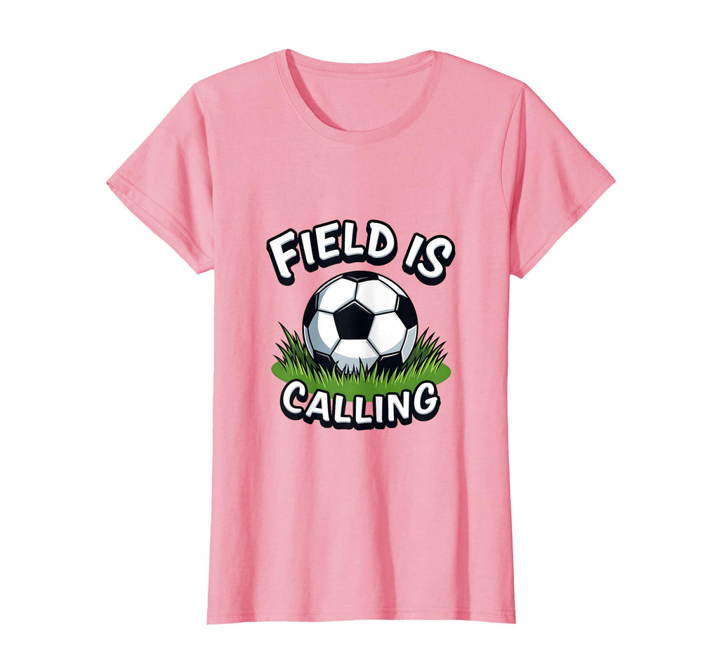 Field Is Calling Soccer T-Shirt - Aesthetic Graphic Unisex - T-Shirt, Sweatshirt, Hoodie