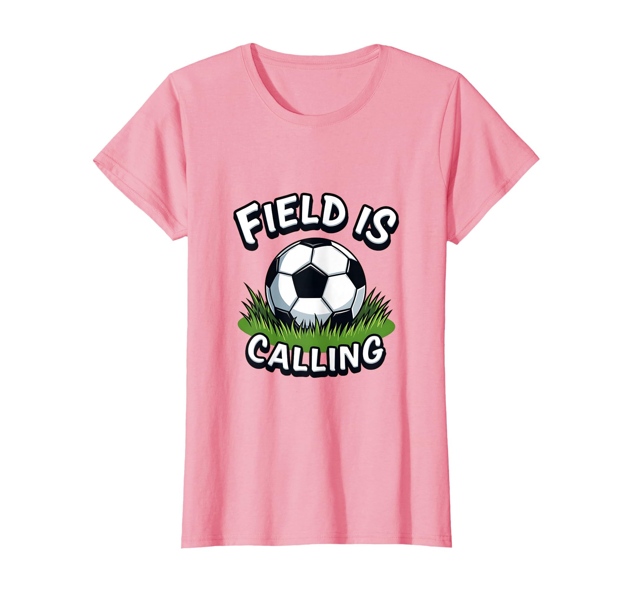 Field Is Calling Soccer T-Shirt - Aesthetic Graphic Unisex - T-Shirt, Sweatshirt, Hoodie