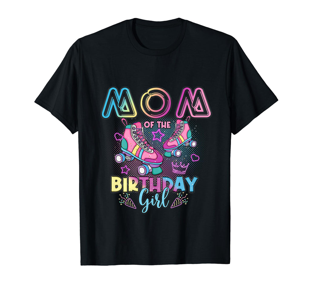 Mom Birthday Rolling Skate Family T-Shirt - Custom Art Print Men Women - T-Shirt, Sweatshirt, Hoodie