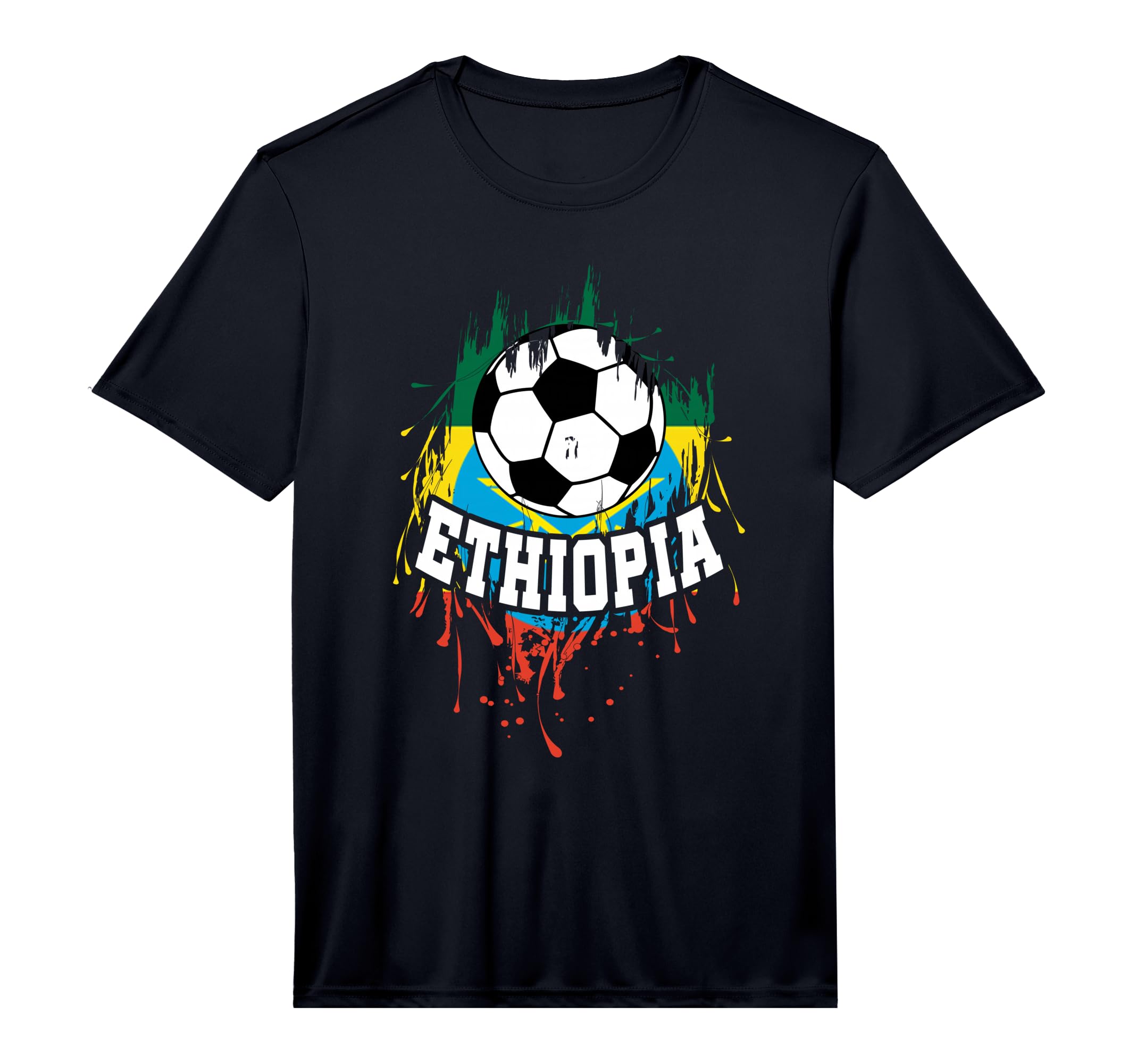 Ethiopia Soccer Ethiopian T-Shirt - Casual Everyday Wear for Adults - T-Shirt, Sweatshirt, Hoodie