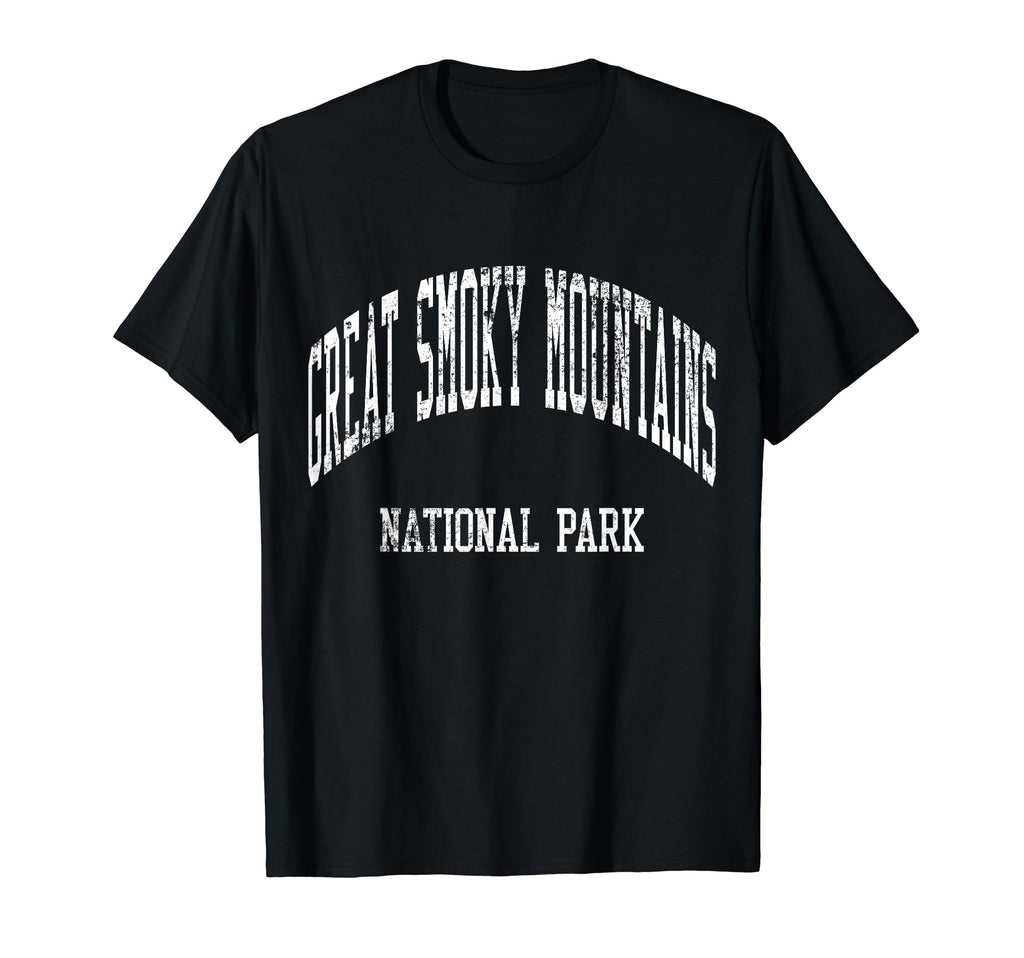 Great Smoky Mountains National Park 70S T-Shirt - Trendy Graphic Men Women - T-Shirt, Sweatshirt, Hoodie