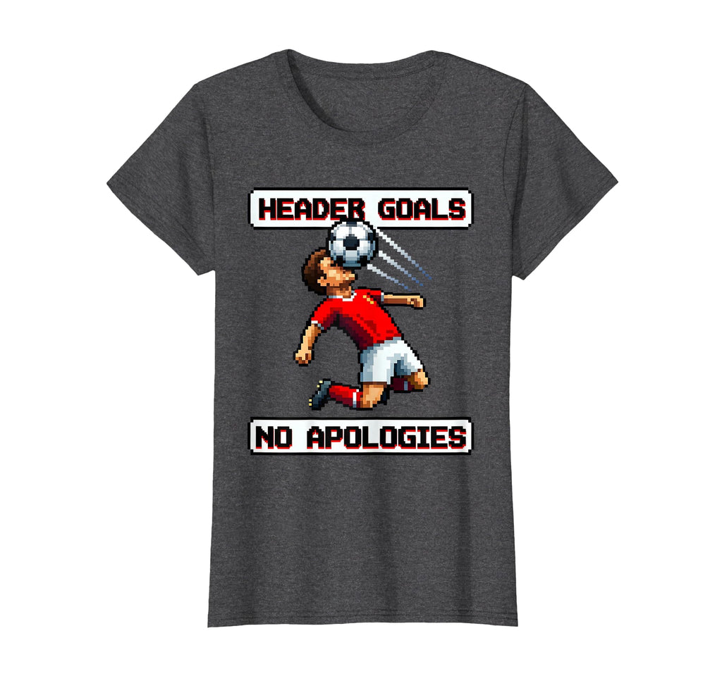 Goals No Apologies Bold Soccer T-Shirt - Unique Graphic Men Women - T-Shirt, Sweatshirt, Hoodie