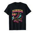 Rinker 80S Rollerskating Vibe Skate T-Shirt - Casual Everyday Wear Unisex - T-Shirt, Sweatshirt, Hoodie