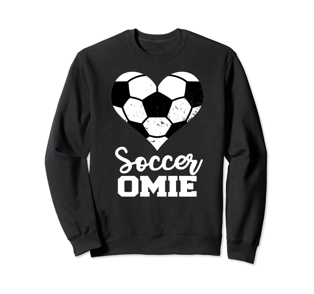 Soccer Omie Funny Soccer Heart Sweatshirt - Novelty Apparel for Adults - T-Shirt, Sweatshirt, Hoodie