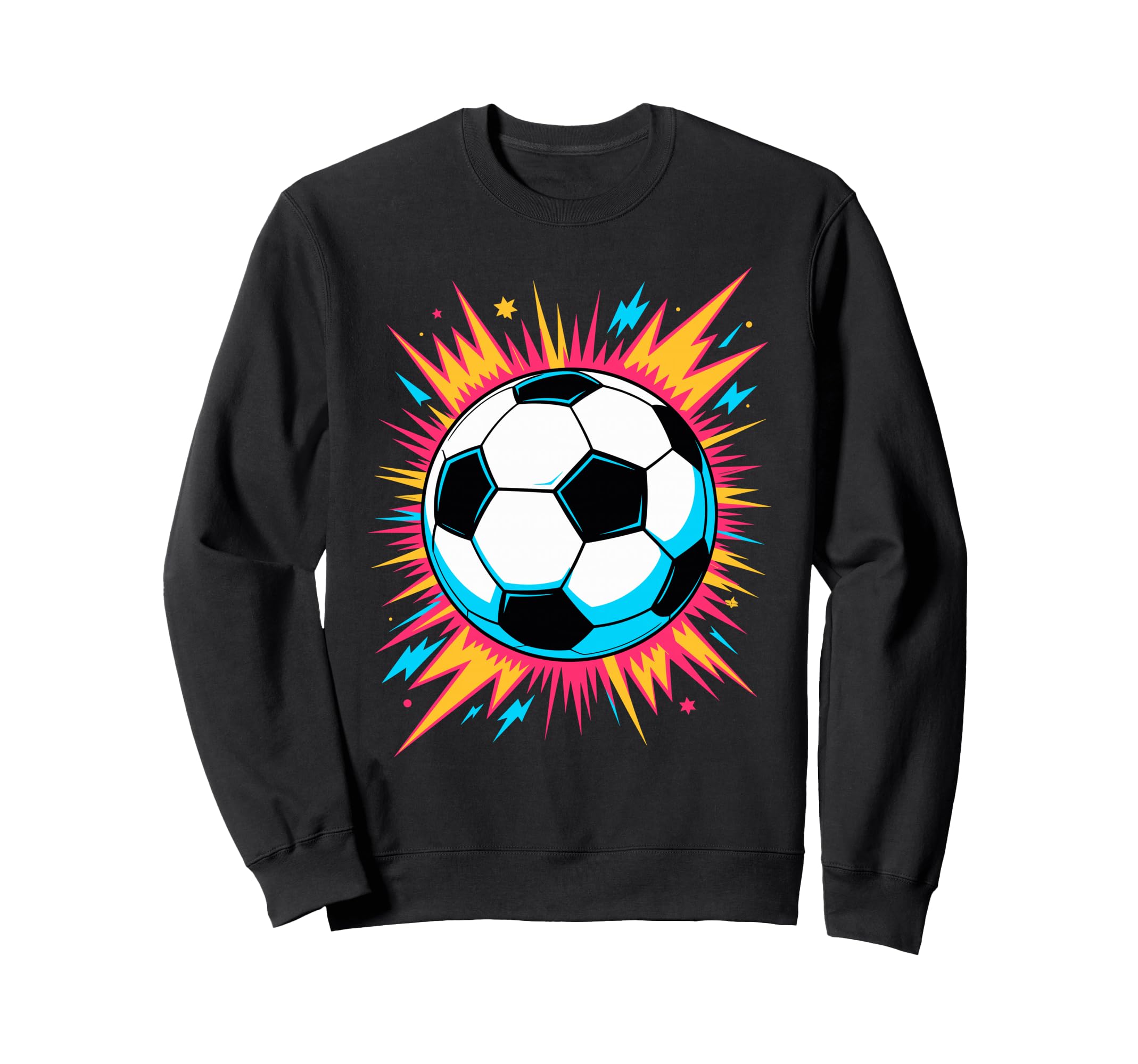 Arcade Soccer Ball Sweatshirt - Aesthetic Graphic Unisex - T-Shirt, Sweatshirt, Hoodie