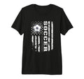 Soccer Usa Us Flag Soccer Coach Player T-Shirt - Graphic Print for Adults - T-Shirt, Sweatshirt, Hoodie