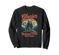 Glacier National Park Montana Usa Hoodie - Novelty Apparel Men Women - T-Shirt, Sweatshirt, Hoodie