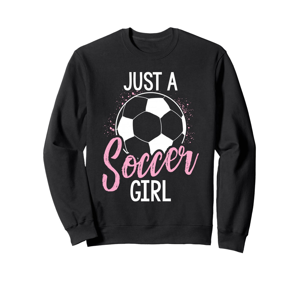 Just Soccer Sweatshirt - Minimalist Print Unisex - T-Shirt, Sweatshirt, Hoodie