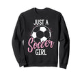 Just Soccer Sweatshirt - Minimalist Print Unisex - T-Shirt, Sweatshirt, Hoodie