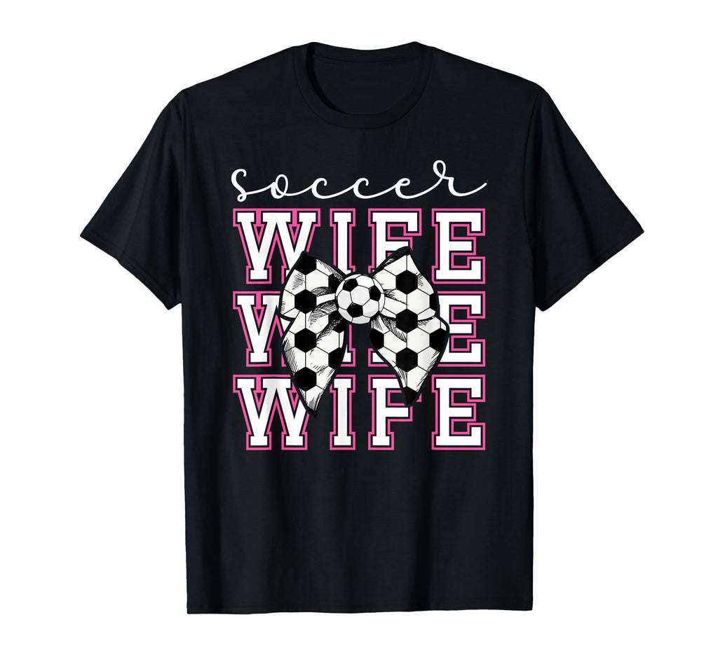 Soccer Wife Soccer Player Coquette T-Shirt - Aesthetic Graphic Unisex - T-Shirt, Sweatshirt, Hoodie