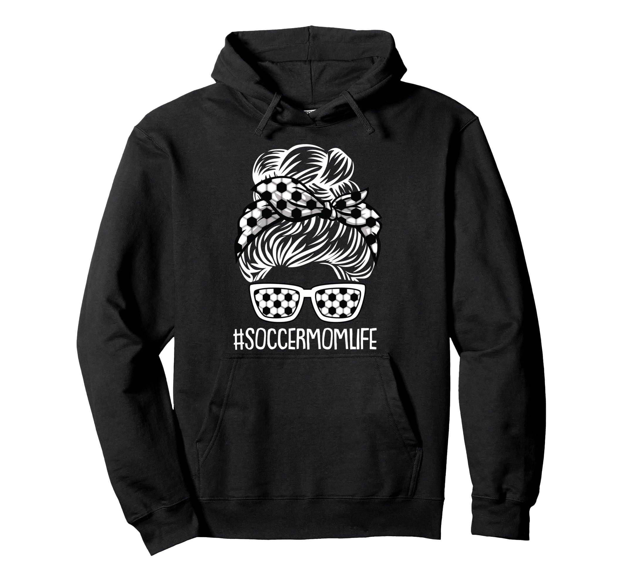 Soccer Mom Life Mothers Day Sport Hoodie - Custom Art Print for Adults - T-Shirt, Sweatshirt, Hoodie