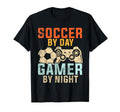 Soccer Day Gamer Night Soccer Gamer T-Shirt - Graphic Print Men Women - T-Shirt, Sweatshirt, Hoodie