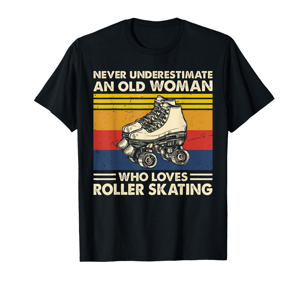 Never Underestimate Old Loves Roller T-Shirt - Streetwear Style Men Women - T-Shirt, Sweatshirt, Hoodie