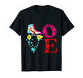 I Love Roller Skate Icon Colors T-Shirt - Casual Everyday Wear for Adults - T-Shirt, Sweatshirt, Hoodie