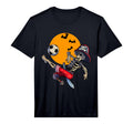 Soccer Skeleton Halloween Soccer T-Shirt - Casual Everyday Wear Men Women - T-Shirt, Sweatshirt, Hoodie