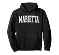 Marietta Oh Ohio Usa Sports Varsity Hoodie - Custom Art Print for Adults - T-Shirt, Sweatshirt, Hoodie