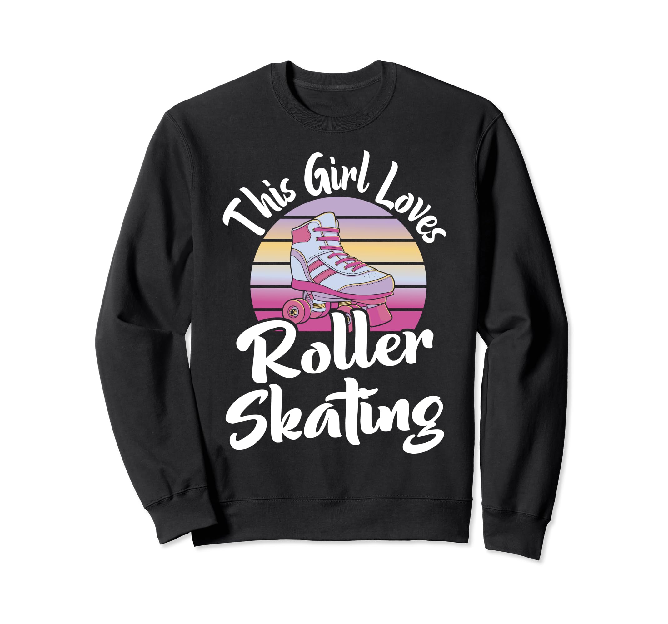 Funny This Loves Roller Skating Sweatshirt - Fun Novelty Design for Adults - T-Shirt, Sweatshirt, Hoodie