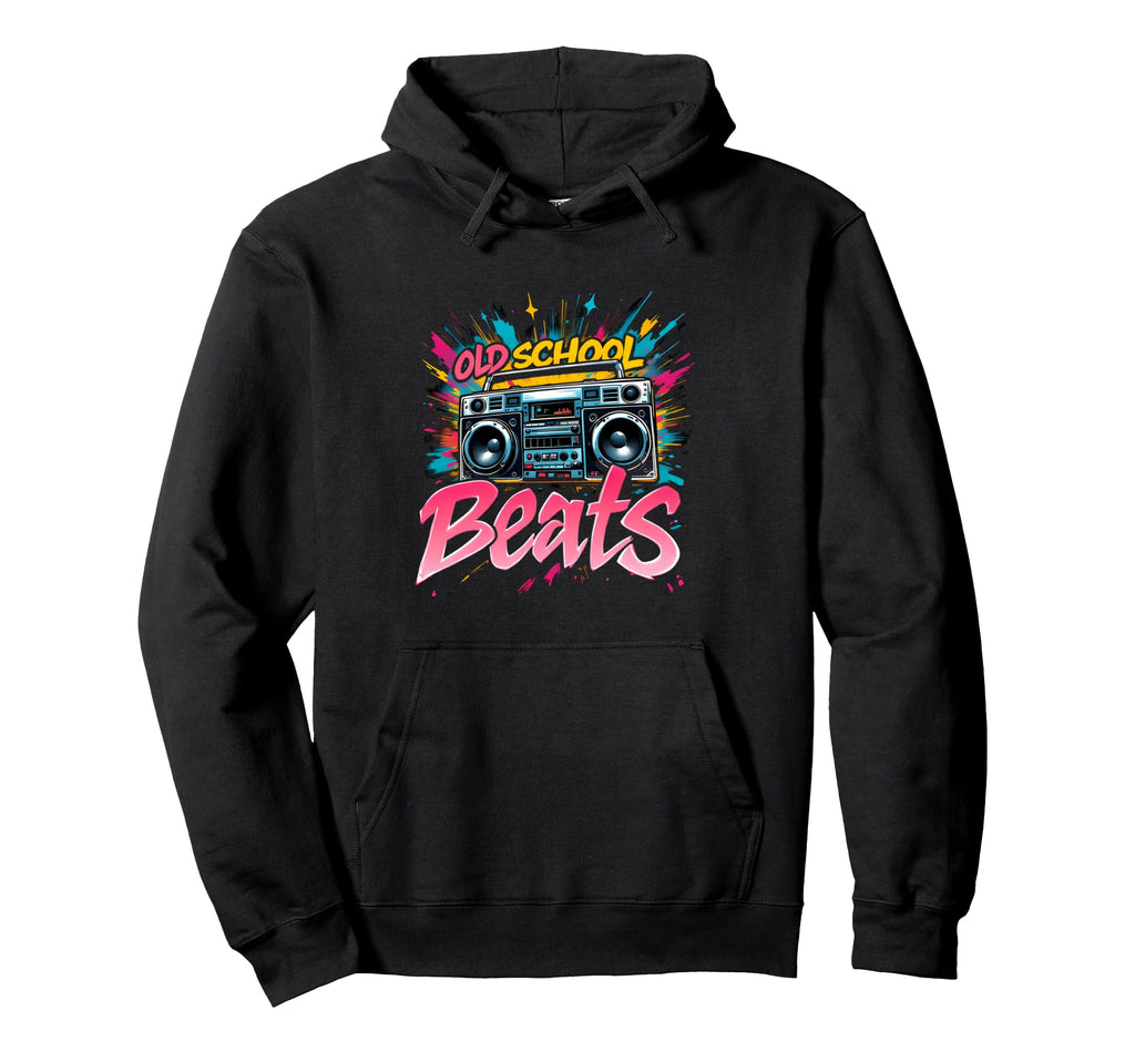 Old School Beats Hip Hop Hoodie - Streetwear Style for Adults - T-Shirt, Sweatshirt, Hoodie