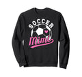 Soccer Mimi Heart Grandma Mimi Sweatshirt - Fun Novelty Design Men Women - T-Shirt, Sweatshirt, Hoodie