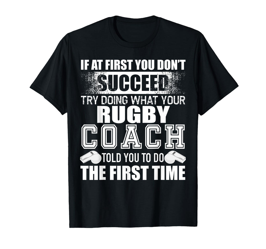 Funny Rugby Coach Thank You Gift T-Shirt - Streetwear Style Men Women - T-Shirt, Sweatshirt, Hoodie