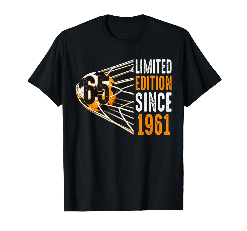 Soccer 65 Years Old Since 1961 T-Shirt - Casual Everyday Wear for Adults - T-Shirt, Sweatshirt, Hoodie