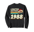 1988 Cassette Tape 36Th Birthday Sweatshirt - Streetwear Style Unisex - T-Shirt, Sweatshirt, Hoodie