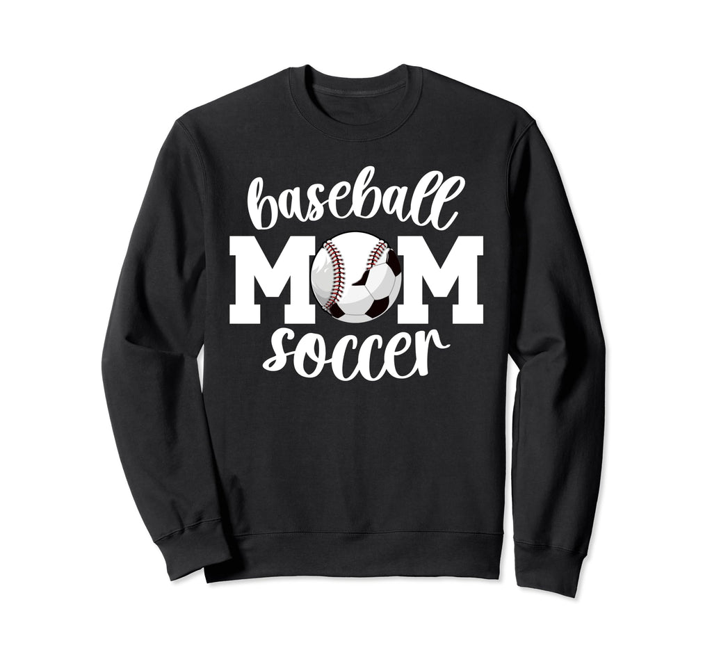 Soccer Baseball Mom Ballers Baseball Sweatshirt - Trendy Graphic Men Women - T-Shirt, Sweatshirt, Hoodie
