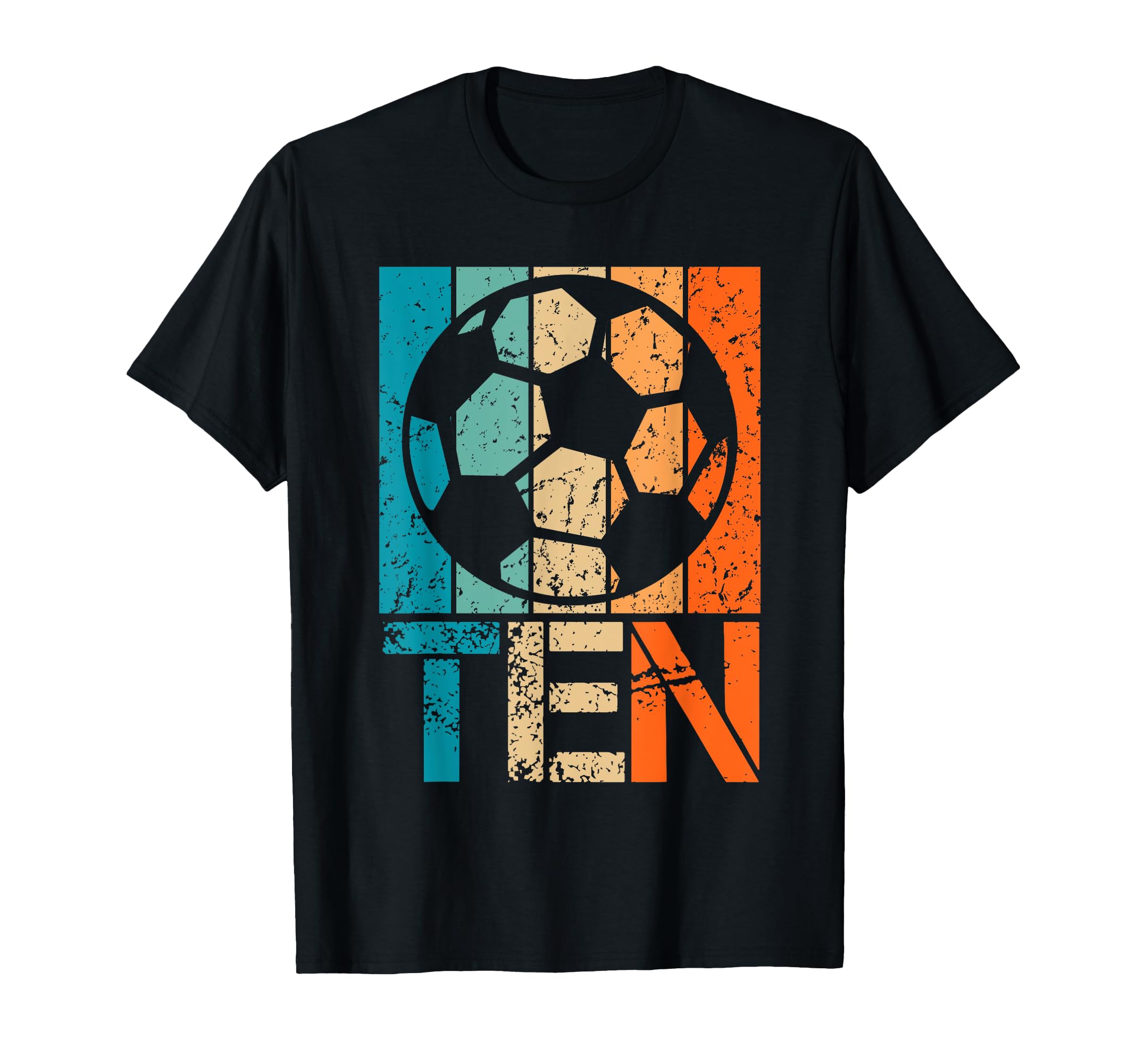 10Th Soccer Birthday 10 Year Old T-Shirt - Fun Novelty Design Men Women - T-Shirt, Sweatshirt, Hoodie