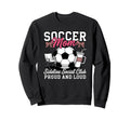 Soccer Mom Sideline Social Club Proud Sweatshirt - Minimalist Print Unisex - T-Shirt, Sweatshirt, Hoodie