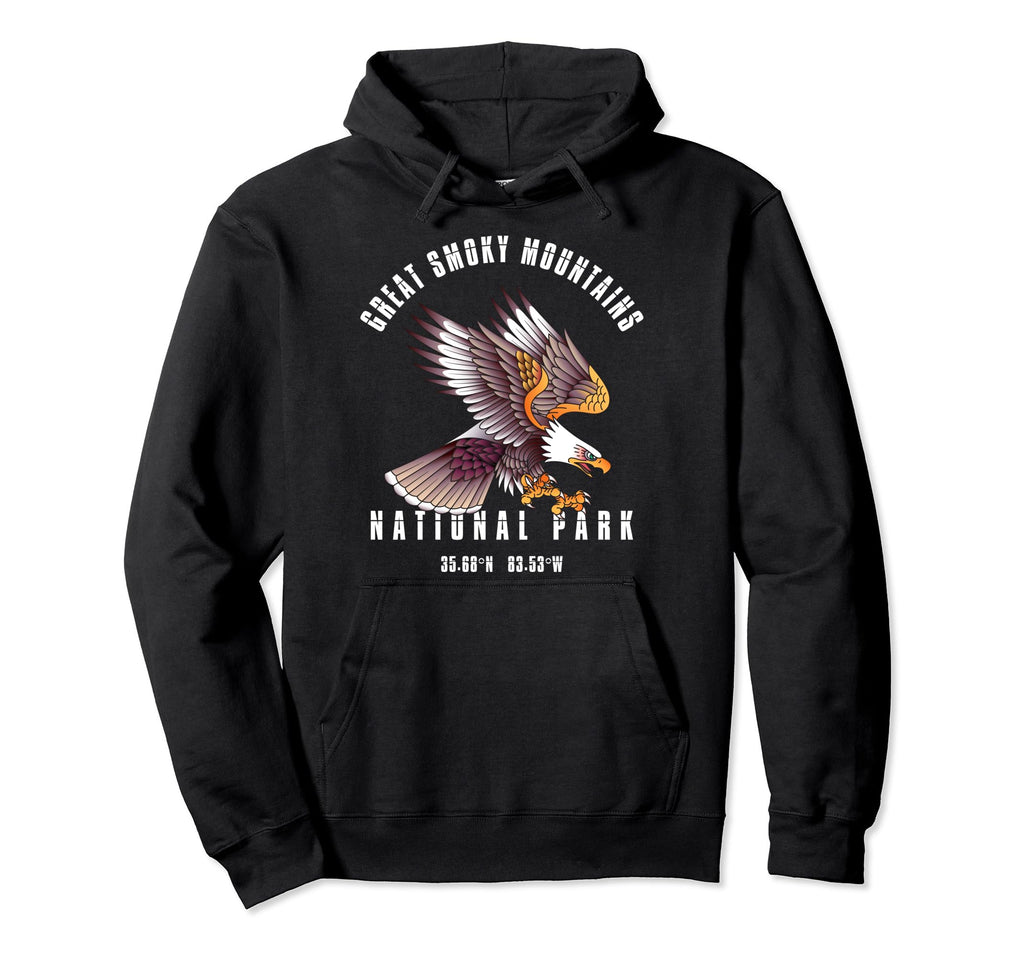 Great Smoky Mountains National Park Hoodie - Unique Graphic Men Women - T-Shirt, Sweatshirt, Hoodie