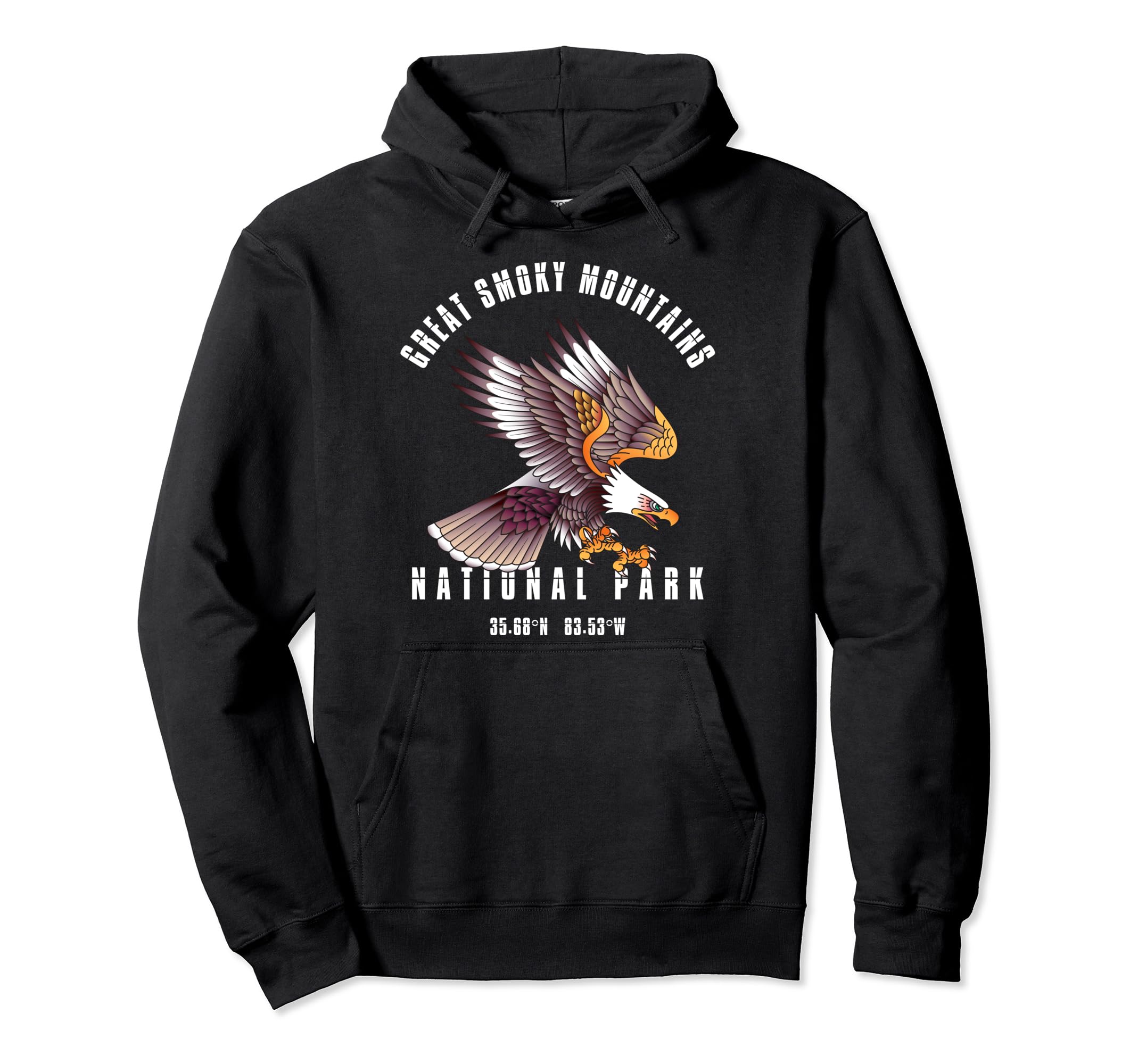 Great Smoky Mountains National Park Hoodie - Unique Graphic Men Women - T-Shirt, Sweatshirt, Hoodie