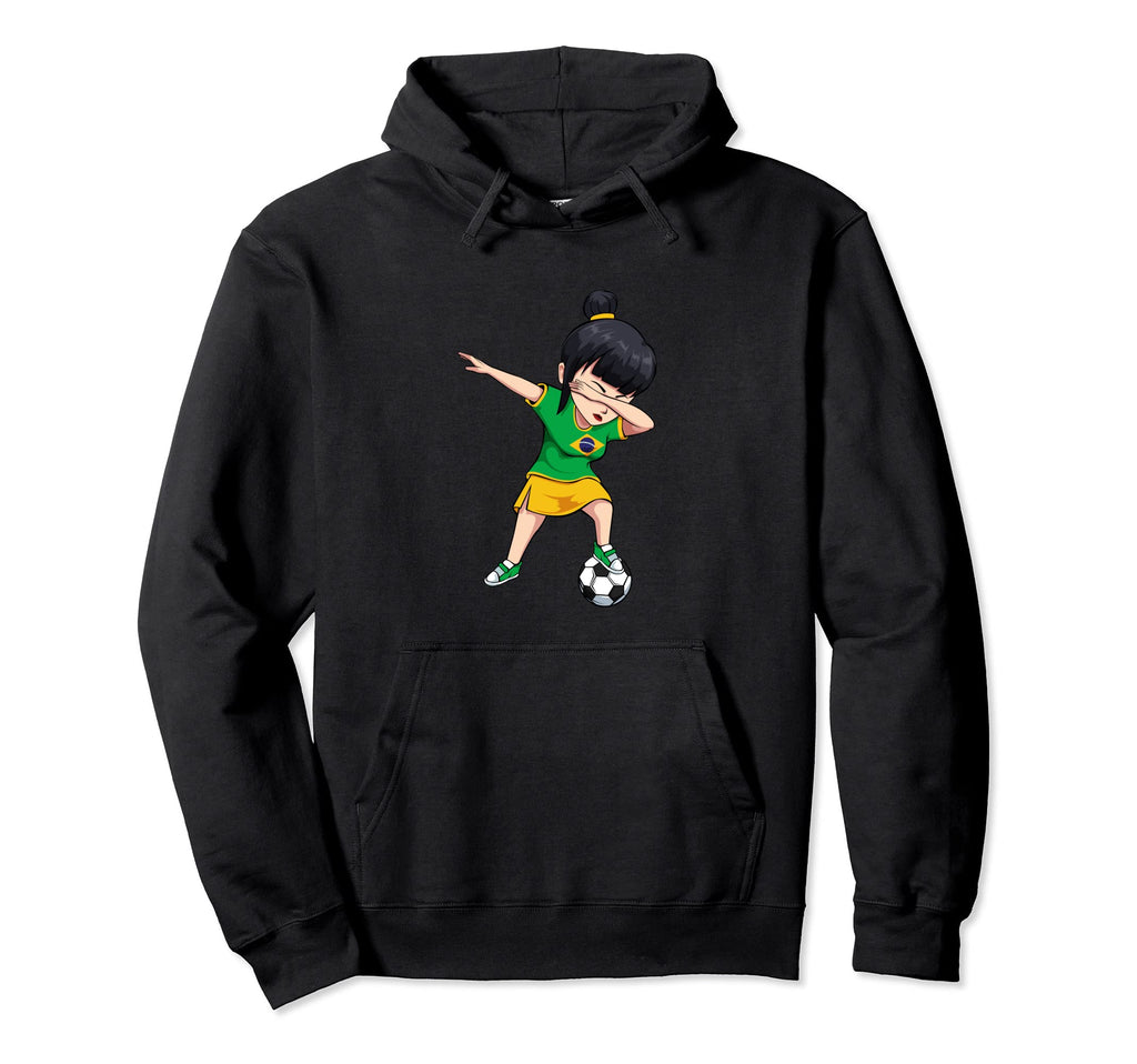 Brazil Flag Patriotic Soccer Brazilian Hoodie - Novelty Apparel for Adults - T-Shirt, Sweatshirt, Hoodie
