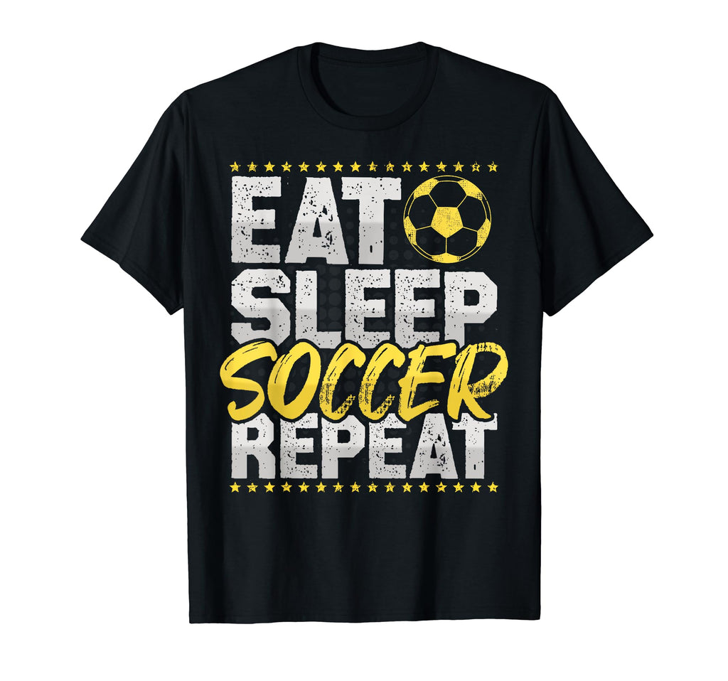 Soccer Repeat Soccer Player Soccer T-Shirt - Aesthetic Graphic Unisex - T-Shirt, Sweatshirt, Hoodie