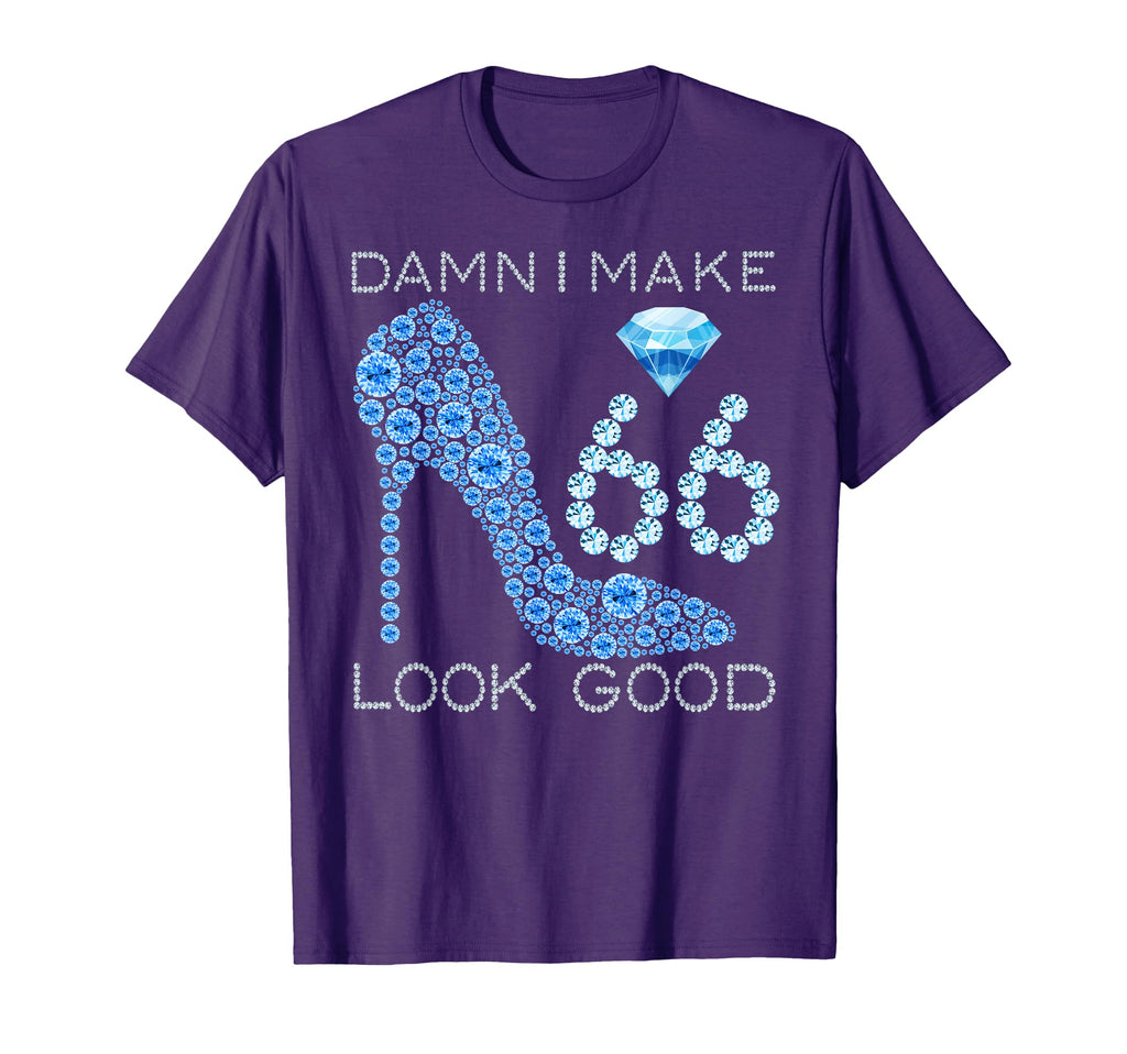 Damn I Make 66 Good 66 Years Old 66Th T-Shirt - Trendy Graphic for Adults - T-Shirt, Sweatshirt, Hoodie
