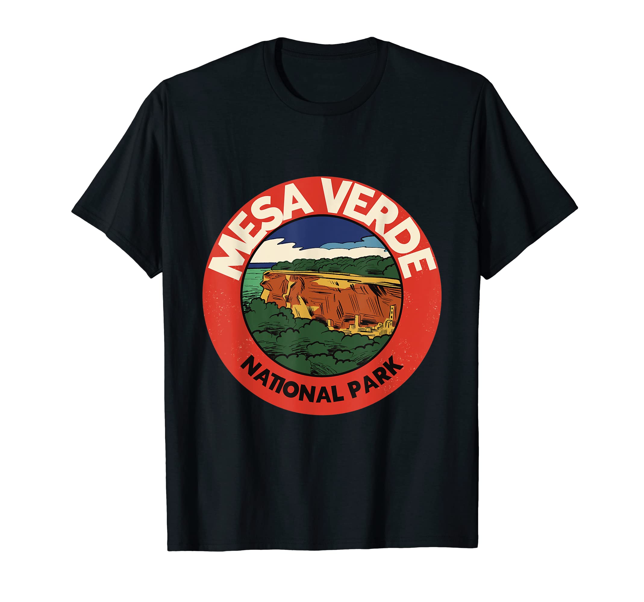 Mesa Verde National Park T-Shirt - Minimalist Print Men Women - T-Shirt, Sweatshirt, Hoodie