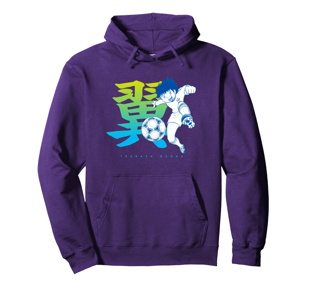 Captain Tsubasa Tsubasa Ozora Kick Hoodie - Aesthetic Graphic for Adults - T-Shirt, Sweatshirt, Hoodie